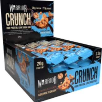 WARRIOR CRUNCH PROTEIN BAR - 12 BARS PER BOX WARRIOR CRUNCH PROTEIN BAR - 12 BARS PER BOX